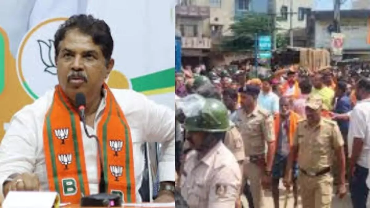Lathi charge only against Hindus, no action against those who threw stones? : R. Ashok Lathi charge only against Hindus, no action against those who threw stones? : R. Ashok