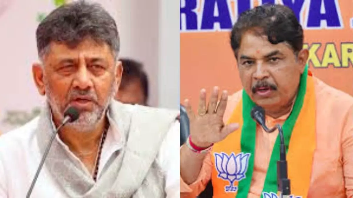 Ashok is Conspiring to Disturb Peace: Karnataka Deputy CM DK Shivakumar’s Attack Ashok is Conspiring to Disturb Peace: Karnataka Deputy CM DK Shivakumar’s Attack