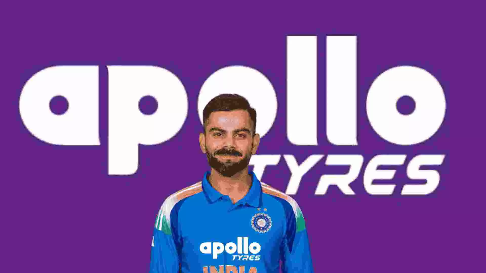 ಟೀಮ್ ಇಂಡಿಯಾದ ಜರ್ಸಿಗೆ ಅಪೊಲೊ ಟೈರ್ಸ್​​ ಪ್ರಾಯೋಜಕತ್ವ