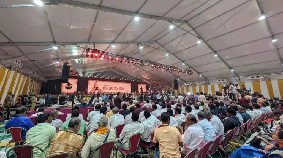 Sabarimala global pilgrimage program: Pinarayi Vijayan Sabarimala global pilgrimage program: Pinarayi Vijayan