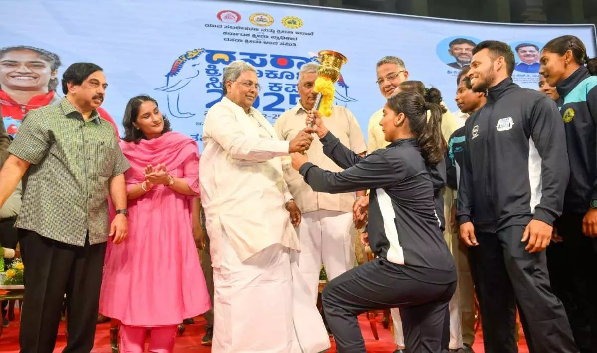 State Dussehra CM Cup sports meet kicks off: CM announces Rs 6 crore for Olympics winners State Dussehra CM Cup sports meet kicks off: CM announces Rs 6 crore for Olympics winners