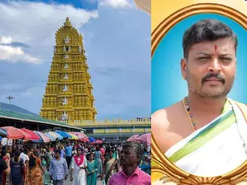 ಚಾಮುಂಡಿ ಬೆಟ್ಟದ ಶಿವಾರ್ಚಕ ವಿ. ರಾಜು ನಿಧನ: ದೇವಿಯ ದರ್ಶನಕ್ಕೆ ತಾತ್ಕಾಲಿಕ ನಿರ್ಬಂಧ