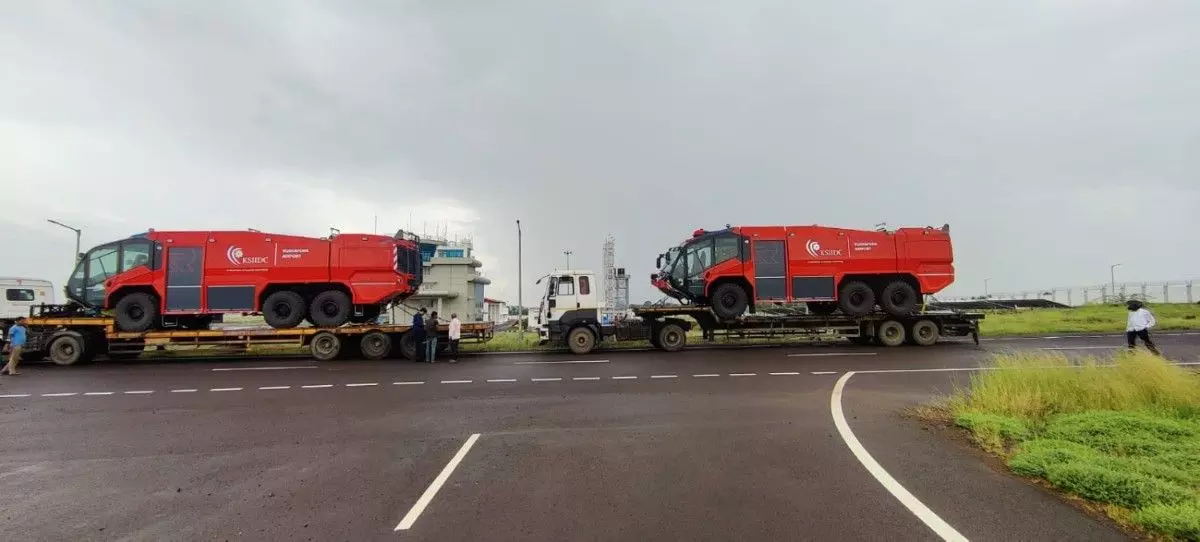 ₹24-Crore Rosenbauer Panther Firefighting Vehicle Arrives in Vijayapura: What Makes It Special?