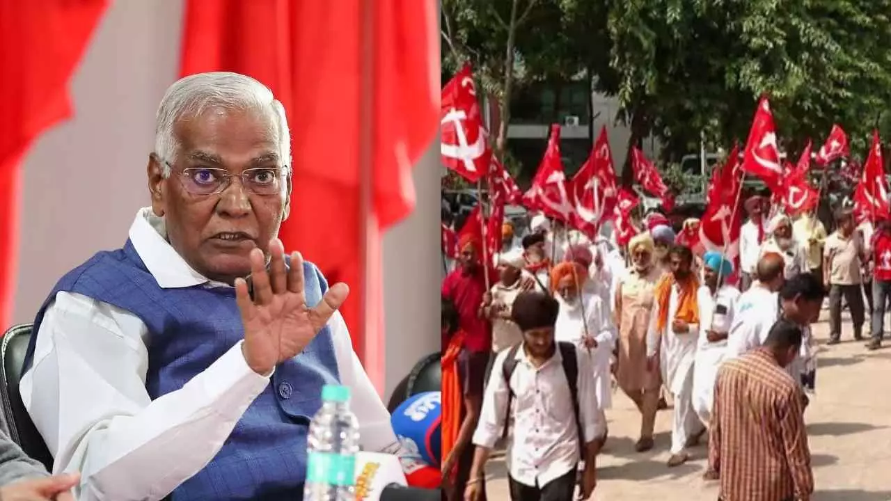 ತೀವ್ರ ವಿರೋಧದ ನಡುವೆಯೂ, ಸಿಪಿಐ ಪ್ರಧಾನ ಕಾರ್ಯದರ್ಶಿಯಾಗಿ ಡಿ. ರಾಜಾ ಪುನರಾಯ್ಕೆ ತೀವ್ರ ವಿರೋಧದ ನಡುವೆಯೂ, ಸಿಪಿಐ ಪ್ರಧಾನ ಕಾರ್ಯದರ್ಶಿಯಾಗಿ ಡಿ. ರಾಜಾ ಪುನರಾಯ್ಕೆ