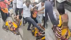 ಬೆಂಗಳೂರಿನಲ್ಲಿ ಅಮಾನವೀಯ ಘಟನೆ : ಸೀರೆ ಕದ್ದಳೆಂಬ ಆರೋಪ, ಮಗನ ಮುಂದೆಯೇ ಮಹಿಳೆಗೆ ಬೂಟುಗಾಲಿನಿಂದ ಒದೆ!