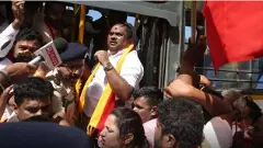 ಸಂಸದರ ಕಾರ್ಯಕ್ರಮಕ್ಕೆ ಅಡ್ಡಿ;  41 ಕರವೇ ಕಾರ್ಯಕರ್ತರಿಗೆ 14 ದಿನ ನ್ಯಾಯಾಂಗ ಬಂಧನ