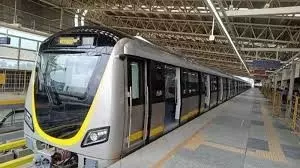 5th train for Yellow Line in October: One metro service every 15 minutes