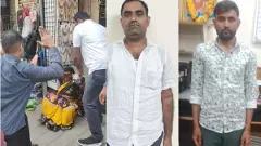Man, aide arrested for kicking woman with shoe for stealing saree