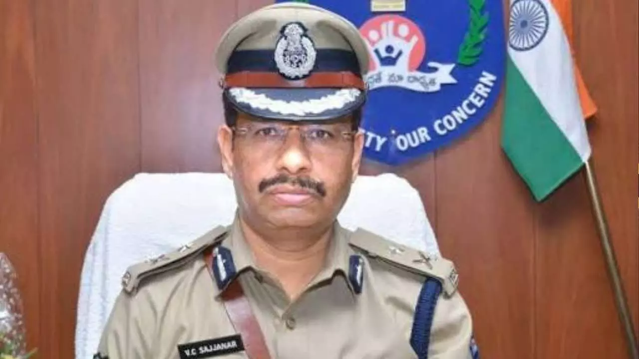 ‘ಎನ್‌ಕೌಂಟರ್ ಸ್ಪೆಷಲಿಸ್ಟ್’ ಖ್ಯಾತಿಯ ಹುಬ್ಬಳ್ಳಿಯ ವಿ.ಸಿ. ಸಜ್ಜನರ್ ಹೈದರಾಬಾದ್ ಪೊಲೀಸ್ ಕಮಿಷನರ್