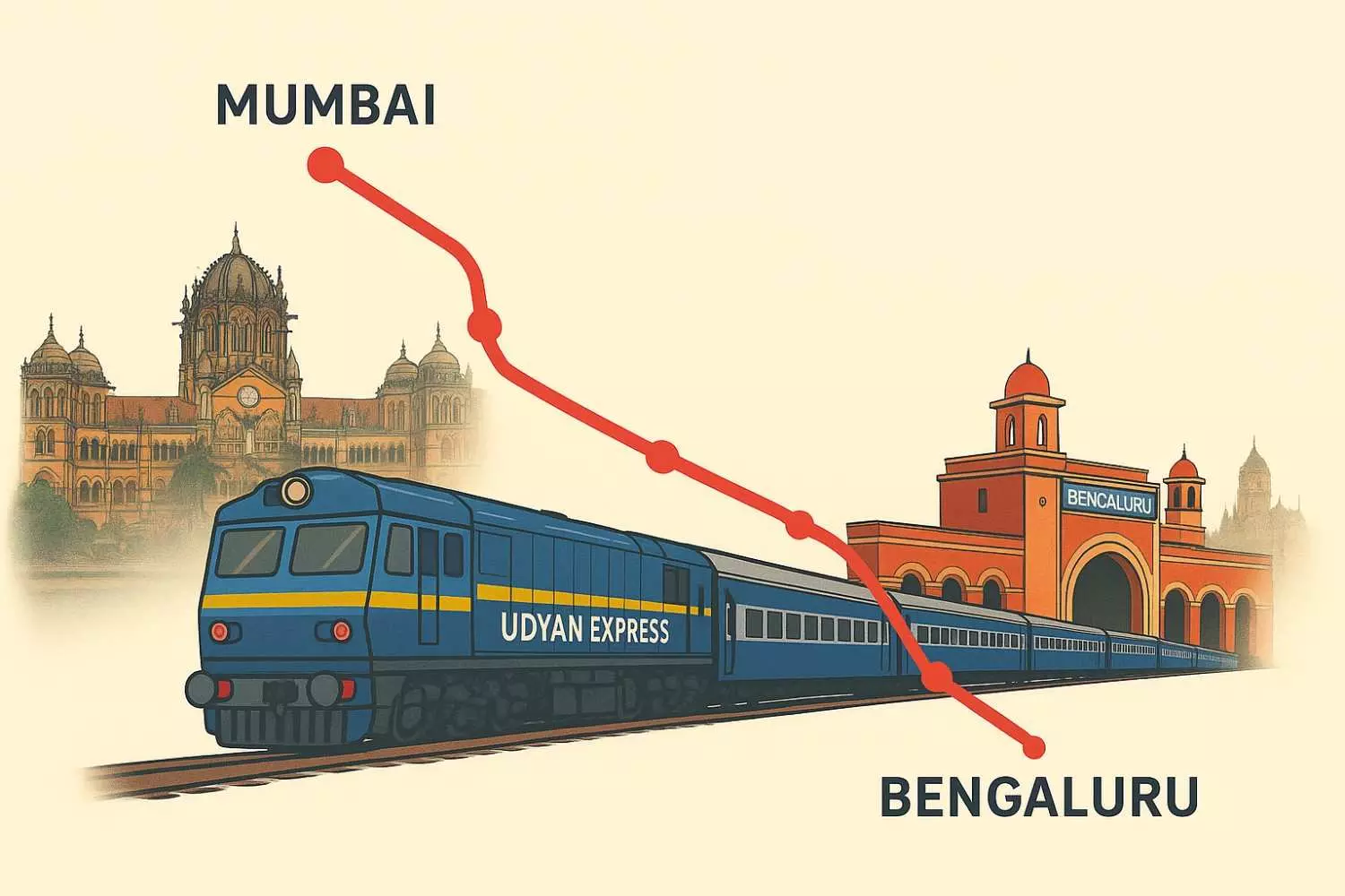 ಬೆಂಗಳೂರು-ಮುಂಬೈ ಮಧ್ಯೆ ʼಸೂಪರ್ಫಾಸ್ಟ್ ಎಕ್ಸ್ಪ್ರೆಸ್ʼ ; ʼಉದ್ಯಾನ್ʼ ಮೀರಿಸಲಿದೆಯೇ ಹೊಸ ರೈಲು ಬೆಂಗಳೂರು-ಮುಂಬೈ ಮಧ್ಯೆ ʼಸೂಪರ್ಫಾಸ್ಟ್ ಎಕ್ಸ್ಪ್ರೆಸ್ʼ ; ʼಉದ್ಯಾನ್ʼ ಮೀರಿಸಲಿದೆಯೇ ಹೊಸ ರೈಲು