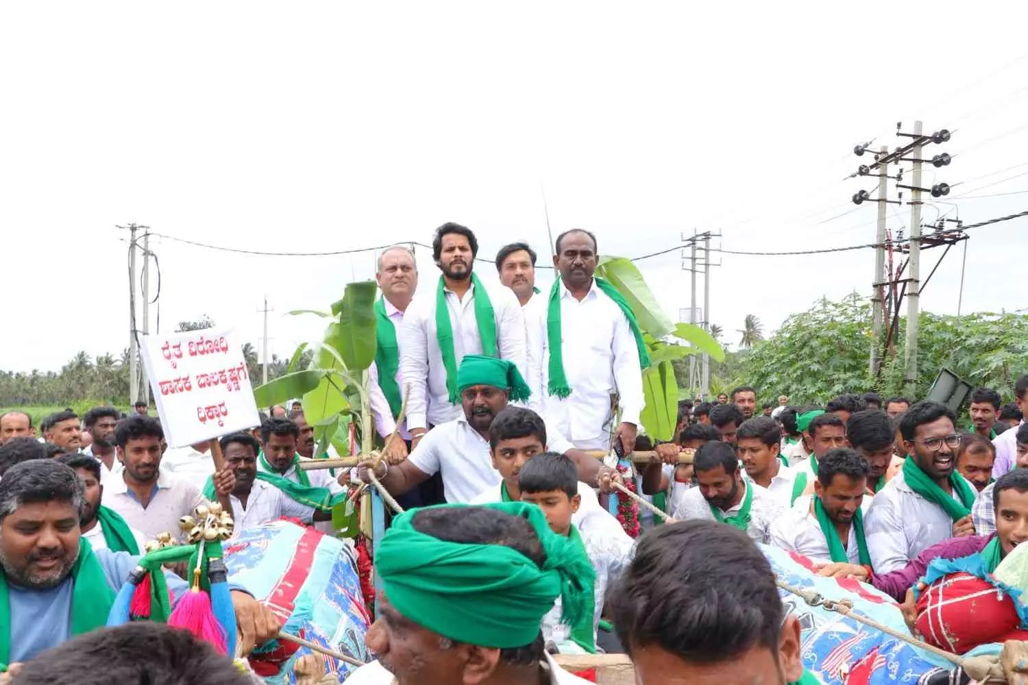 Bidadi Township Project | ರೈತರ ಒಂದಿಂಚೂ ಭೂಮಿ ಕಸಿಯಲು ಬಿಡಲ್ಲ: ನಿಖಿಲ್ ಕುಮಾರಸ್ವಾಮಿ