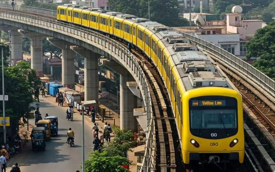 ನಮ್ಮ ಮೆಟ್ರೋ ಹಳದಿ ಮಾರ್ಗದ 5ನೇ ರೈಲು: ಅಕ್ಟೋಬರ್ ಅಂತ್ಯಕ್ಕೆ ಸಂಚಾರ, ಕಾಯುವಿಕೆ ಅವಧಿ 15 ನಿಮಿಷಕ್ಕೆ ಇಳಿಕೆ