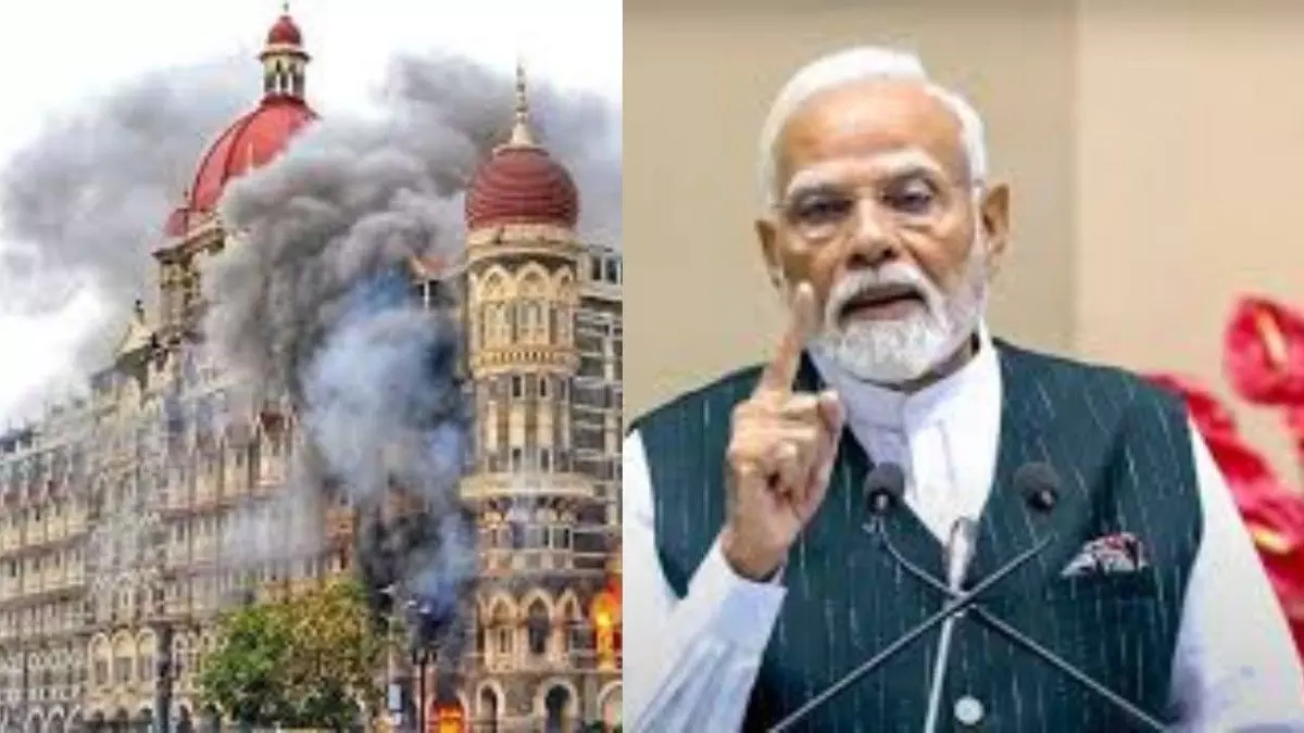PM Modi lashes out at Congress for not responding to 26/11 attacks PM Modi lashes out at Congress for not responding to 26/11 attacks