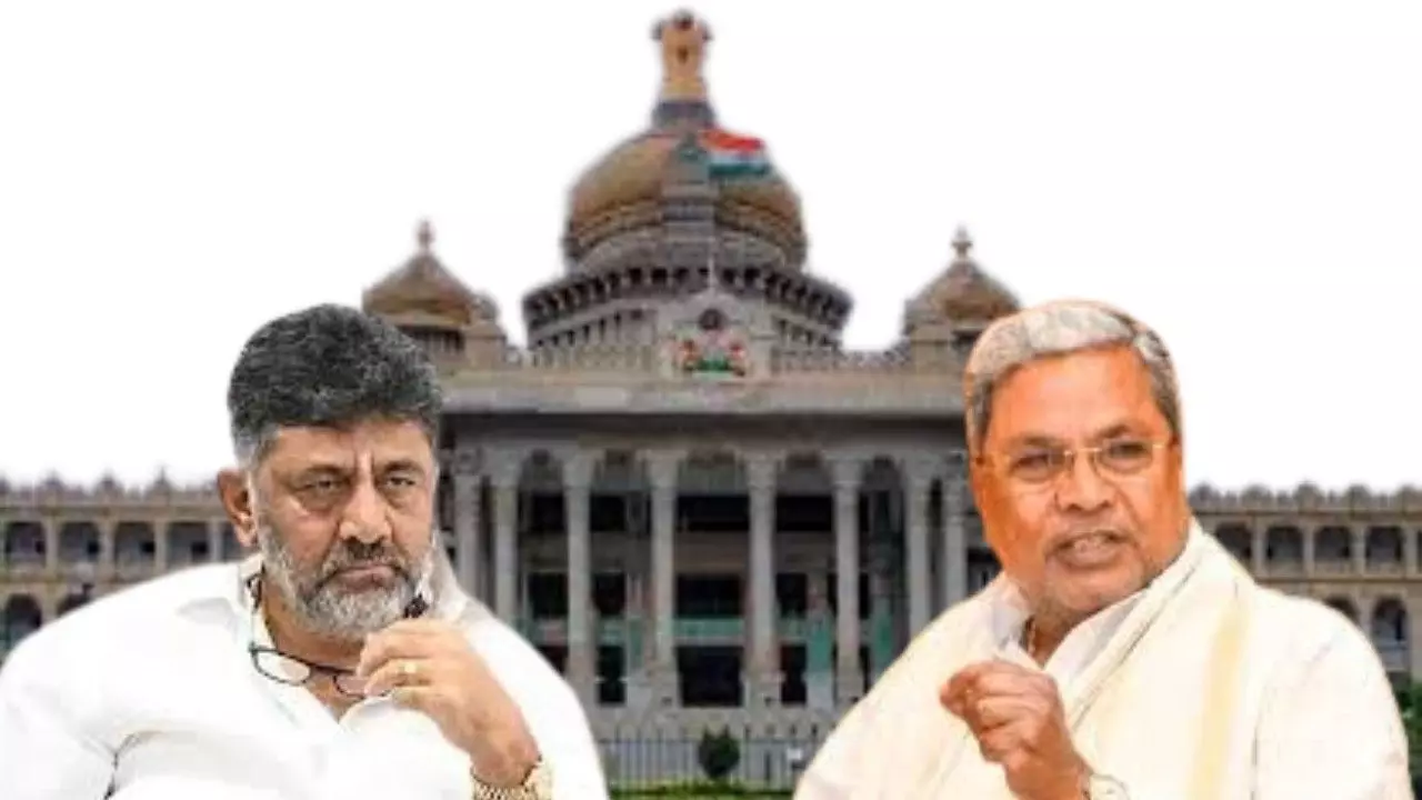 ಸಂಪುಟ ಪುನಾರಚನೆ ಕಸರತ್ತು ; ಸಿಎಂ- ಡಿಸಿಎಂ ಮಧ್ಯೆ ಸಮನ್ವಯತೆಗೆ ಕುತ್ತು ಸಂಪುಟ ಪುನಾರಚನೆ ಕಸರತ್ತು ; ಸಿಎಂ- ಡಿಸಿಎಂ ಮಧ್ಯೆ ಸಮನ್ವಯತೆಗೆ ಕುತ್ತು