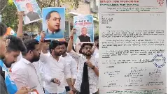 Youth Congress protests near RSS office, BJP launches letter war against government