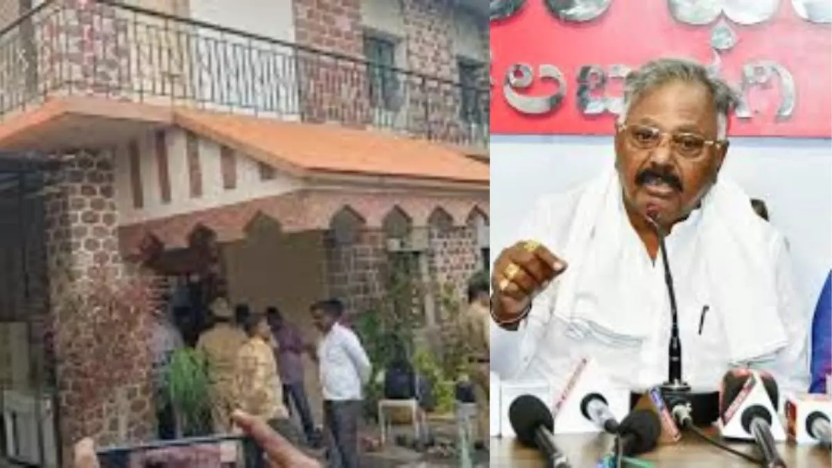 Alleged vote rigging Former MLA Subhash Guttedars house raided, half-burnt ballot papers found in river Alleged vote rigging Former MLA Subhash Guttedars house raided, half-burnt ballot papers found in river