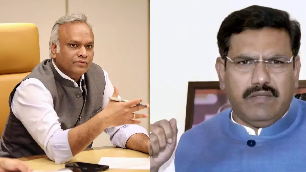 ಚಿತ್ತಾಪುರದಲ್ಲಿ ಆರ್ಎಸ್ಎಸ್ ಪಥ ಸಂಚಲನ: ಕಾಂಗ್ರೆಸ್, ಬಿಜೆಪಿ ಮಧ್ಯೆ ಟ್ವೀಟ್ ವಾರ್ ಚಿತ್ತಾಪುರದಲ್ಲಿ ಆರ್ಎಸ್ಎಸ್ ಪಥ ಸಂಚಲನ: ಕಾಂಗ್ರೆಸ್, ಬಿಜೆಪಿ ಮಧ್ಯೆ ಟ್ವೀಟ್ ವಾರ್