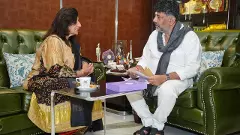 ವಾಕ್ಸಮರದ ಬಳಿಕ ಡಿಸಿಎಂ ಡಿಕೆಶಿ-ಕಿರಣ್ ಮಜುಮ್ದಾರ್‌ ಷಾ ಭೇಟಿ