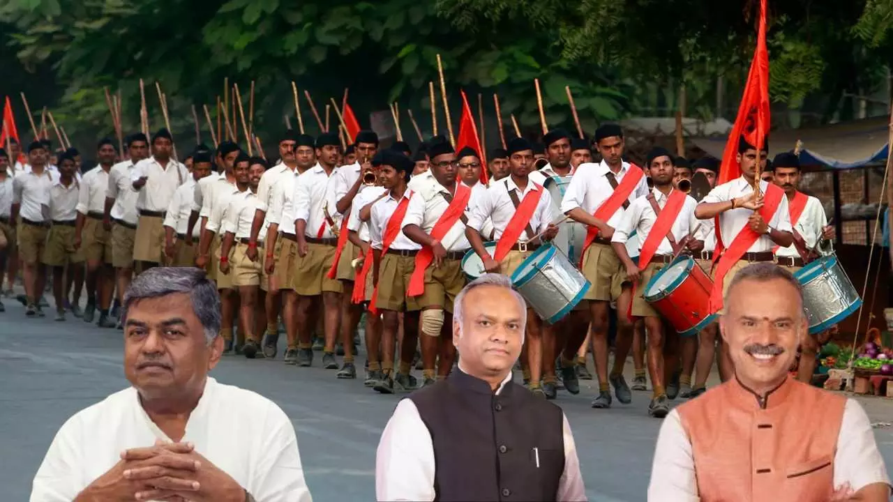 ಆರ್ಎಸ್ಎಸ್ ವಿರುದ್ಧ ಶಾಸಕರ ಹೇಳಿಕೆ; ಹಳೆಯ ವಿಡಿಯೋ ಹಂಚಿಕೊಂಡು ಬಿಜೆಪಿ ಕಾಲೆಳೆದ ಕಾಂಗ್ರೆಸ್ ಆರ್ಎಸ್ಎಸ್ ವಿರುದ್ಧ ಶಾಸಕರ ಹೇಳಿಕೆ; ಹಳೆಯ ವಿಡಿಯೋ ಹಂಚಿಕೊಂಡು ಬಿಜೆಪಿ ಕಾಲೆಳೆದ ಕಾಂಗ್ರೆಸ್