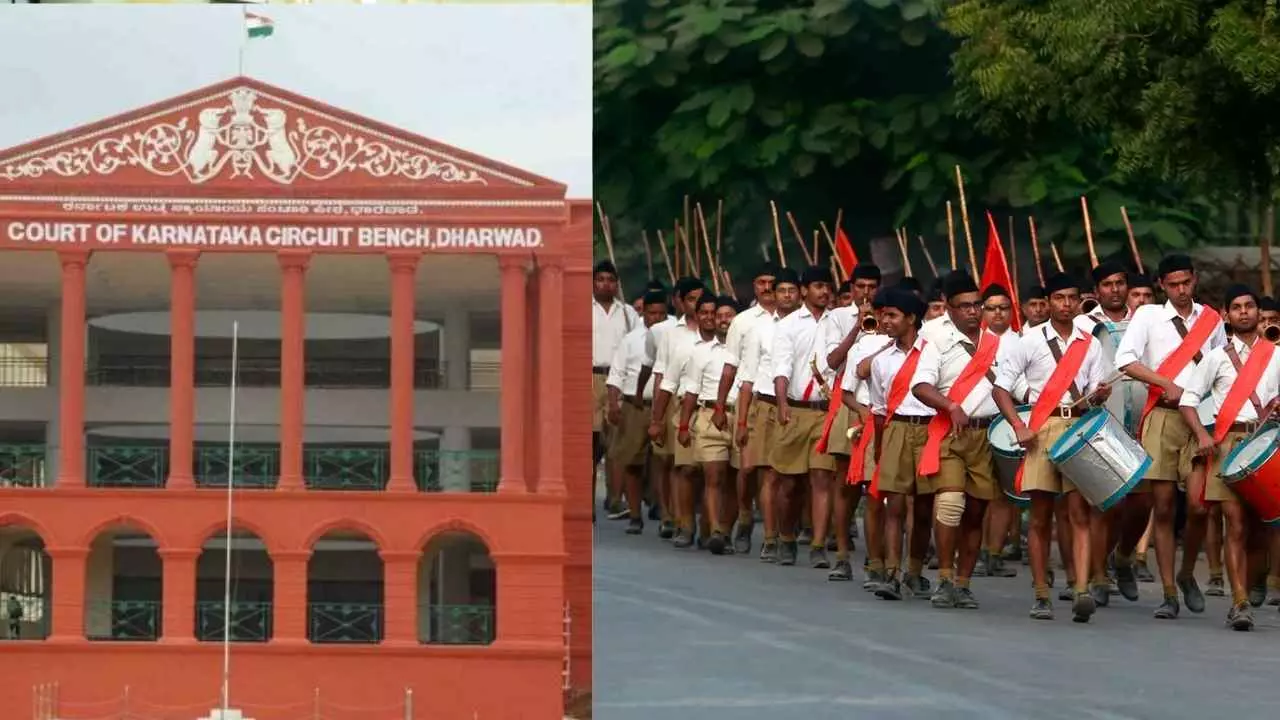 ಚಿತ್ತಾಪುರ ಆರ್ಎಸ್ಎಸ್ ಪಥಸಂಚಲನ: ವಿಷಯವನ್ನು ಎಳೆಯಬೇಡಿ, ಶಾಂತಿ ಸಭೆ ನಡೆಸಿ; ಹೈಕೋರ್ಟ್ ಚಿತ್ತಾಪುರ ಆರ್ಎಸ್ಎಸ್ ಪಥಸಂಚಲನ: ವಿಷಯವನ್ನು ಎಳೆಯಬೇಡಿ, ಶಾಂತಿ ಸಭೆ ನಡೆಸಿ; ಹೈಕೋರ್ಟ್