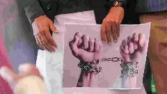 ಅಮೆರಿಕದಿಂದ 35 ಭಾರತೀಯರ ಗಡಿಪಾರು; ವಿಮಾನದಲ್ಲೇ ಕೈಕೋಳ ತೊಡಿಸಿ ಅಮಾನವೀಯ ವರ್ತನೆ