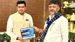 ಬೆಂಗಳೂರು ಟನಲ್ ರಸ್ತೆ ಅವೈಜ್ಞಾನಿಕ; ಡಿಕೆಶಿ ಭೇಟಿಯಾಗಿ ವಿವರಣೆ ನೀಡಿದ ತೇಜಸ್ವಿ ಸೂರ್ಯ