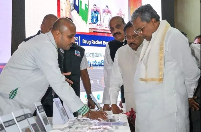 CM advises police not to associate with criminals, join hands for a drug-free state CM advises police not to associate with criminals, join hands for a drug-free state