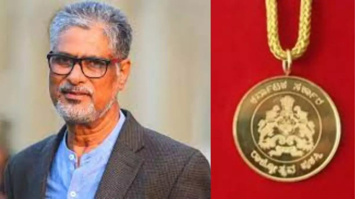 Rajyotsava Award goes to critic Rahmat Tarikere, who read under the penlight and worked as a porter