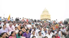 Save Lalbagh| ಟನಲ್‌ ರಸ್ತೆ ಯೋಜನೆ ವಿರೋಧ; ಬಿಜೆಪಿಯಿಂದ ಲಾಲ್‌ಬಾಗ್‌ನಲ್ಲಿ ಸಹಿ ಸಂಗ್ರಹ ಅಭಿಯಾನ