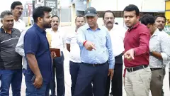 GBA Chief Commissioner conducts city tour, instructs to asphalt Hebbal flyover