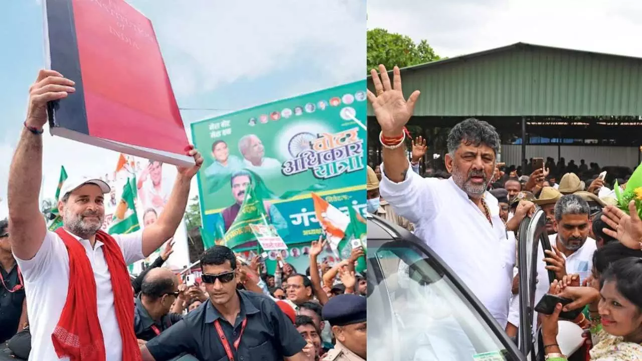 ಬಿಹಾರದಲ್ಲಿ ಚುನಾವಣೆ, ಕರ್ನಾಟಕದಲ್ಲಿ ಪ್ರಚಾರ; ಬಿಹಾರಿಗಳಿಗೆ ಮಹಾ ಘಟಬಂಧನ್‌ ಗಾಳ; ಸರ್ಕಾರದ ನಡೆಗೆ ಕನ್ನಡಿಗರ ಕಿಡಿ