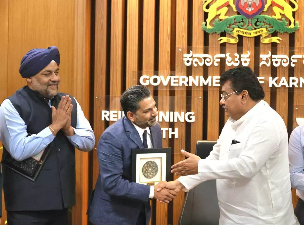 ಬುರ್ಕಾನ್ ಗ್ರೂಪ್ ನಿಂದ ಎಐ ಸರ್ವರ್ ಉತ್ಪಾದನೆ, 1,500 ರೂ ಕೋಟಿ ಹೂಡಿಕೆ: ಎಂ ಬಿ ಪಾಟೀಲ ಬುರ್ಕಾನ್ ಗ್ರೂಪ್ ನಿಂದ ಎಐ ಸರ್ವರ್ ಉತ್ಪಾದನೆ, 1,500 ರೂ ಕೋಟಿ ಹೂಡಿಕೆ: ಎಂ ಬಿ ಪಾಟೀಲ