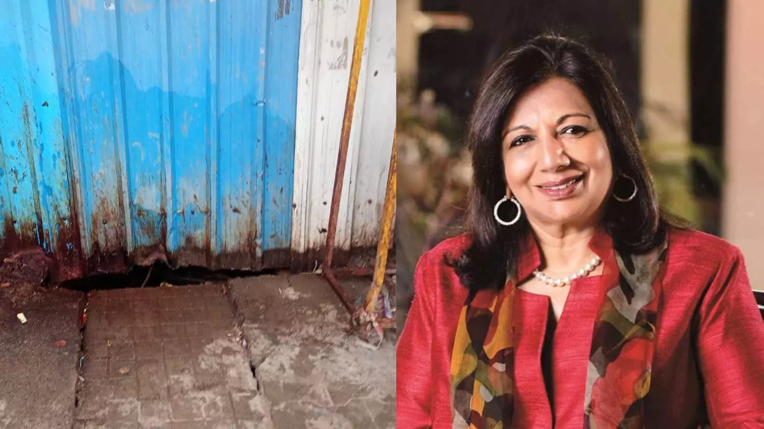 ಮೆಟ್ರೋ ನಿಲ್ದಾಣದ ಹೊರಗಡೆ ಗುಟ್ಕಾ ಕಲೆ; ಕಿರಣ್ ಮಜುಮ್ದಾರ್‌ ಶಾ ಆಕ್ರೋಶ; ಭಾರಿ ದಂಡ ವಿಧಿಸಲು ಆಗ್ರಹ