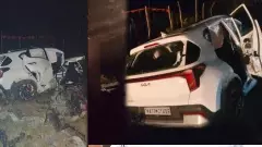 ಚಿಕ್ಕಮಗಳೂರು: ಎರಡು ಕಾರುಗಳ ನಡುವೆ ಭೀಕರ ಅಪಘಾತ, ಇಬ್ಬರು ಸ್ಥಳದಲ್ಲೇ ಸಾವು