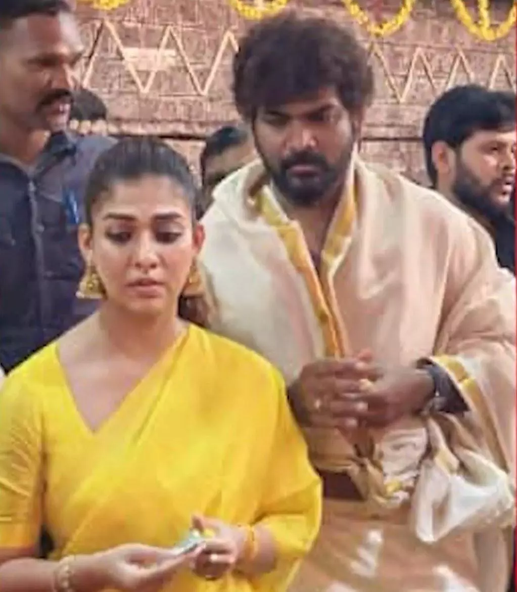 ಕುಕ್ಕೆ ಸುಬ್ರಹ್ಮಣ್ಯಕ್ಕೆ ನಟಿ ನಯನತಾರಾ ದಂಪತಿ ಭೇಟಿ: ಸರ್ಪಸಂಸ್ಕಾರ ಪೂಜೆ ನೆರವೇರಿಸಿದ ತಾರಾ ಜೋಡಿ