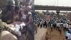 Sugarcane riot ASP seriously injured in stone pelting