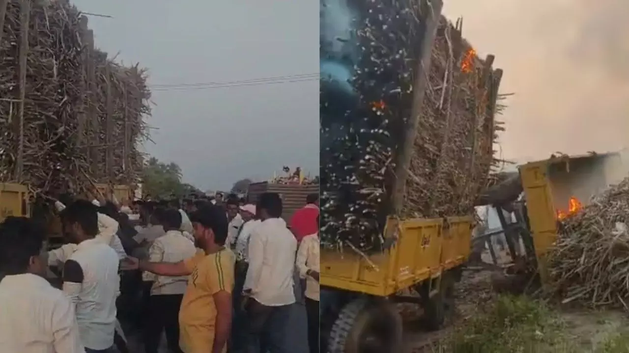 Sugarcane Crisis| ಮುಧೋಳದಲ್ಲಿ ಕಬ್ಬಿನ ಟ್ರ್ಯಾಕ್ಟರ್‌ಗಳಿಗೆ ಬೆಂಕಿ: ಜಿಲ್ಲಾ ಉಸ್ತುವಾರಿ ಸಚಿವ ತಿಮ್ಮಾಪೂರ ಭೇಟಿ ಇಂದು