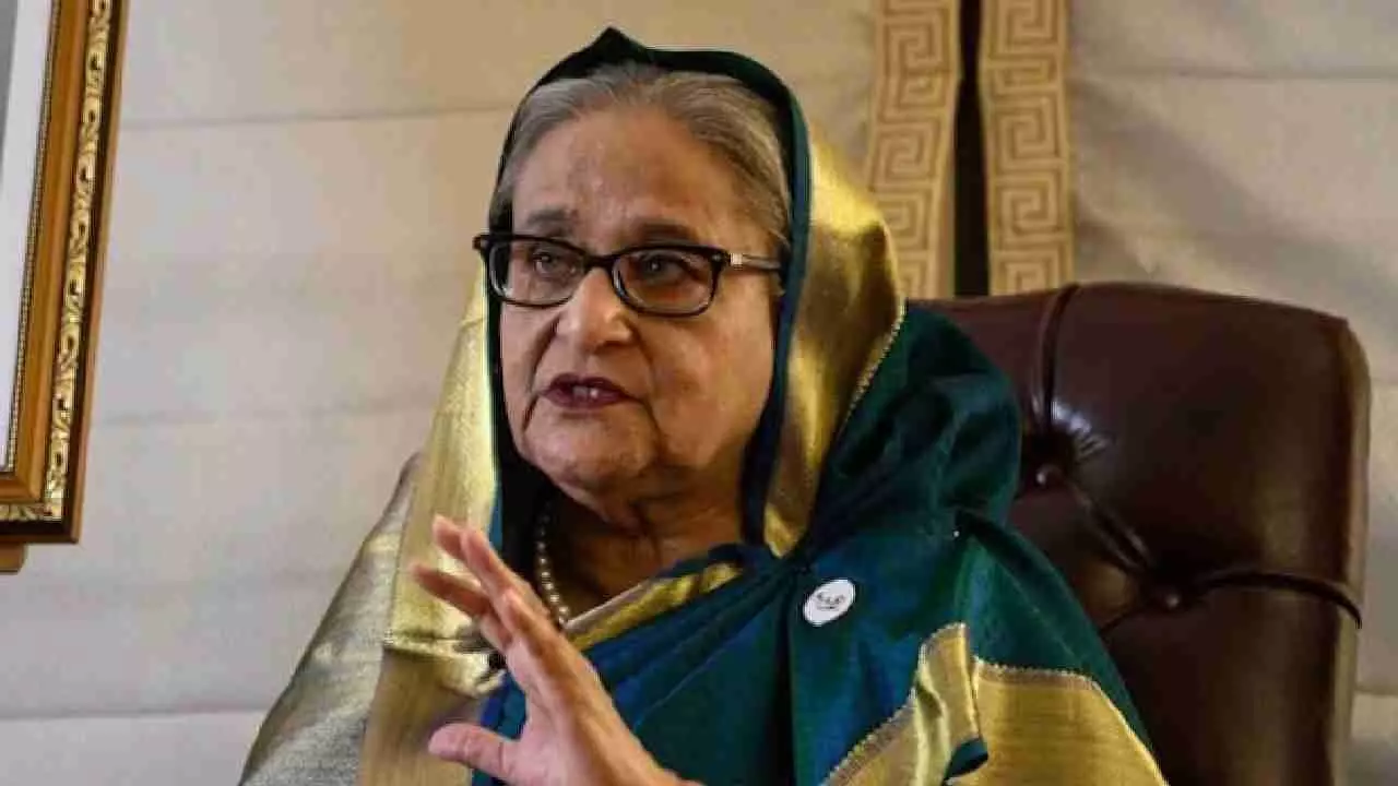 ಬಾಂಗ್ಲಾ ಮಾಜಿ ಪ್ರಧಾನಿ ಶೇಖ್ ಹಸೀನಾಗೆ ಗಲ್ಲು ಶಿಕ್ಷೆ ಬಾಂಗ್ಲಾ ಮಾಜಿ ಪ್ರಧಾನಿ ಶೇಖ್ ಹಸೀನಾಗೆ ಗಲ್ಲು ಶಿಕ್ಷೆ