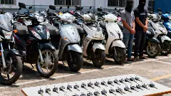 ಬೈಕ್ ಕಳ್ಳರ ಬಂಧನ, 15 ಲಕ್ಷ ರೂಪಾಯಿ ಮೌಲ್ಯದ 18 ವಾಹನಗಳು ವಶ