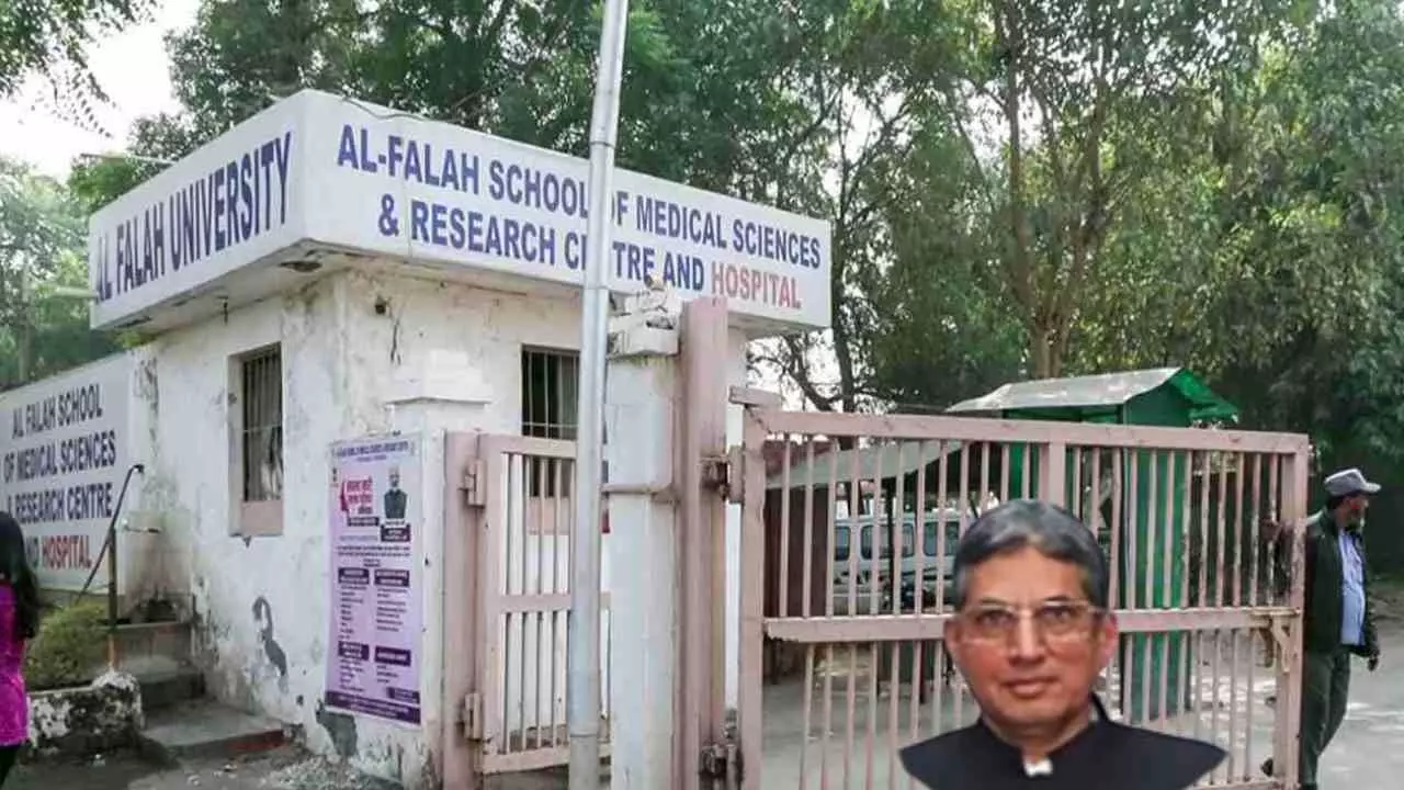 ಕೆಂಪು ಕೋಟೆ ಸ್ಫೋಟ: ಅಲ್ ಫಲಾಹ್ ಸಂಸ್ಥಾಪಕನ ಬಂಧನ, ತನಿಖೆ ಚುರುಕುಗೊಳಿಸಿದ ಇ.ಡಿ ಕೆಂಪು ಕೋಟೆ ಸ್ಫೋಟ: ಅಲ್ ಫಲಾಹ್ ಸಂಸ್ಥಾಪಕನ ಬಂಧನ, ತನಿಖೆ ಚುರುಕುಗೊಳಿಸಿದ ಇ.ಡಿ