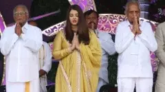 ಇರುವುದು ಒಂದೇ ಜಾತಿ, ಅದು ಮಾನವೀಯತೆ: ಸತ್ಯಸಾಯಿ ವೇದಿಕೆಯಲ್ಲಿ ಐಶ್ವರ್ಯಾ ರೈ ಭಾವುಕ ನುಡಿ