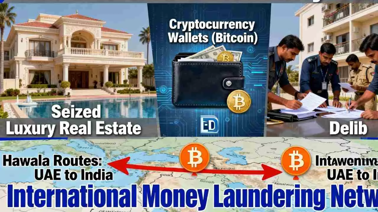 ಸೈಬರ್ ವಂಚನೆ: ದುಬೈ, ದೆಹಲಿಯಲ್ಲಿದ್ದ 11.26 ಕೋಟಿ ರೂಪಾಯಿ ಮೌಲ್ಯದ ಆಸ್ತಿ ಇ.ಡಿ. ವಶಕ್ಕೆ ಸೈಬರ್ ವಂಚನೆ: ದುಬೈ, ದೆಹಲಿಯಲ್ಲಿದ್ದ 11.26 ಕೋಟಿ ರೂಪಾಯಿ ಮೌಲ್ಯದ ಆಸ್ತಿ ಇ.ಡಿ. ವಶಕ್ಕೆ