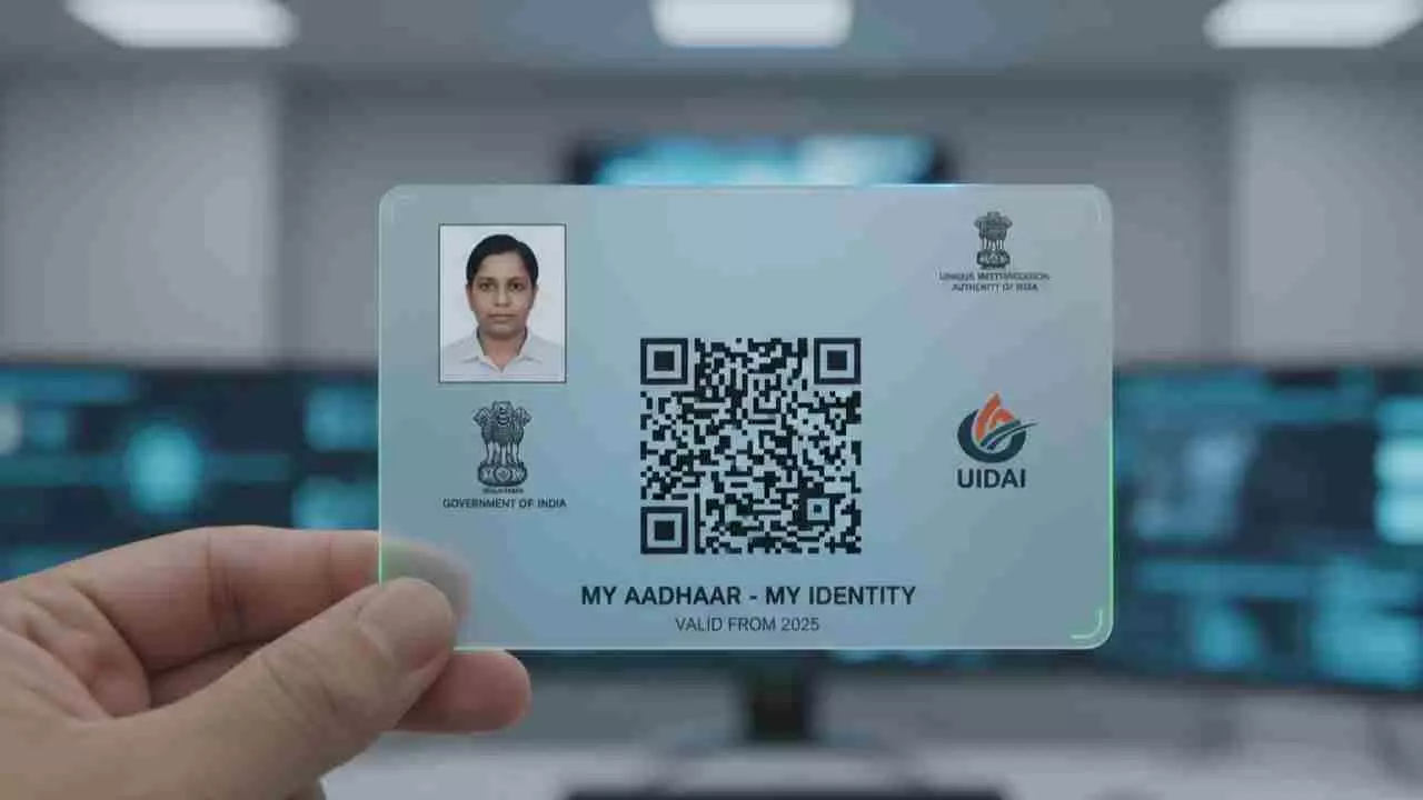 ಆಧಾರ್ ಕಾರ್ಡ್ನಲ್ಲಿ ಇನ್ಮುಂದೆ ಹೆಸರು, ವಿಳಾಸ ಇರಲ್ಲ; ಕೇವಲ ಫೋಟೊ, ಕ್ಯೂಆರ್ ಕೋಡ್ ಮಾತ್ರ ಆಧಾರ್ ಕಾರ್ಡ್ನಲ್ಲಿ ಇನ್ಮುಂದೆ ಹೆಸರು, ವಿಳಾಸ ಇರಲ್ಲ; ಕೇವಲ ಫೋಟೊ, ಕ್ಯೂಆರ್ ಕೋಡ್ ಮಾತ್ರ