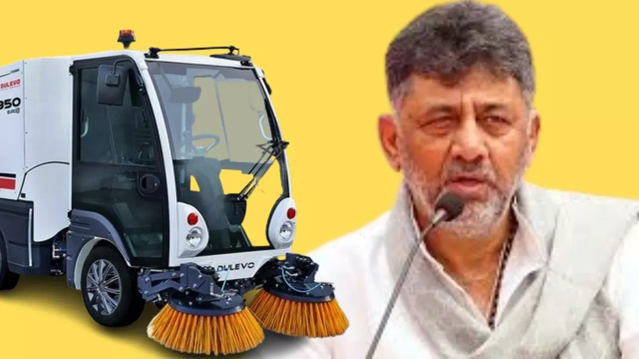 ಕಸ ಗುಡಿಸುವ ಯಂತ್ರ ಖರೀದಿಗೆ ನಿರುತ್ಸಾಹ, ಬಾಡಿಗೆ ಪಾವತಿಸಲು ಉತ್ಸಾಹ; ಯೋಜನೆಯಲ್ಲಿದೆಯೇ ಕಿಕ್ಬ್ಯಾಕ್ ಹುನ್ನಾರ? ಕಸ ಗುಡಿಸುವ ಯಂತ್ರ ಖರೀದಿಗೆ ನಿರುತ್ಸಾಹ, ಬಾಡಿಗೆ ಪಾವತಿಸಲು ಉತ್ಸಾಹ; ಯೋಜನೆಯಲ್ಲಿದೆಯೇ ಕಿಕ್ಬ್ಯಾಕ್ ಹುನ್ನಾರ?