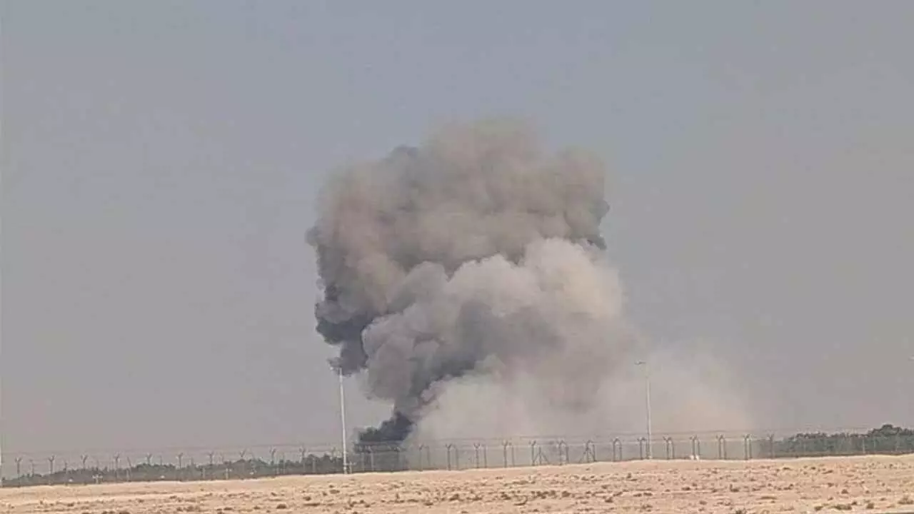 ದುಬೈ ಏರ್ ಶೋನಲ್ಲಿ ದುರಂತ: ಭಾರತದ ಹೆಮ್ಮೆಯ ತೇಜಸ್ ಯುದ್ಧವಿಮಾನ ಪತನ, ಪೈಲಟ್ ಸಾವು