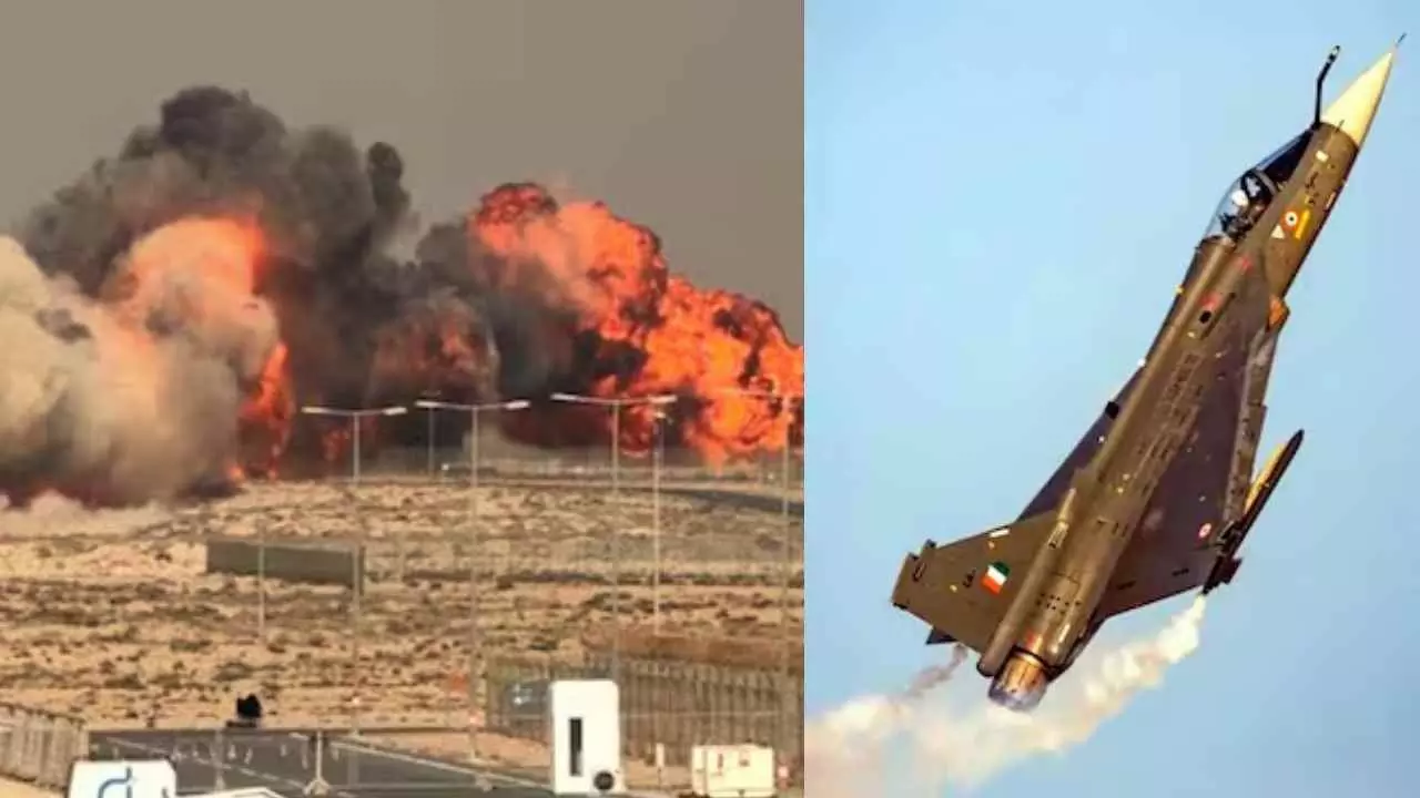 ದುಬೈನಲ್ಲಿ ತೇಜಸ್ ದುರಂತ: ಸಾಹಸಕ್ಕೆ ಬಲಿಯಾಯಿತೇ ಭಾರತದ ಹೆಮ್ಮೆಯ ಲೋಹದ ಹಕ್ಕಿ?