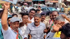 Congress Workers Attempt Self-Immolation Demanding Ministerial Post for MLA G.S. Patil