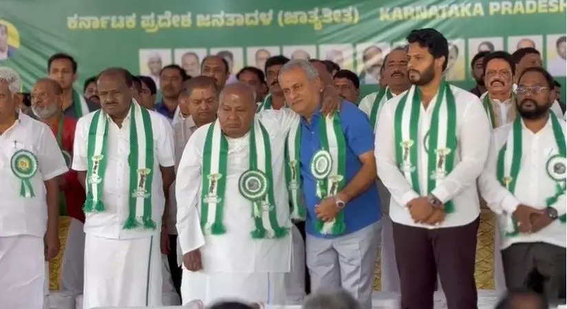 JDS Celebrates 25 Glorious Years: Silver Jubilee Festivities Shine at JP Bhavan