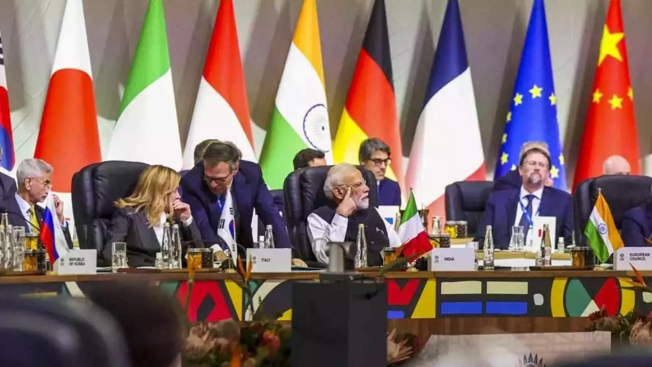 ಜಿ20 ಶೃಂಗಸಭೆ: ಜಾಗತಿಕ ಅಭಿವೃದ್ಧಿಯ ಮಾನದಂಡಗಳ ಬದಲಾವಣೆಗೆ ಪ್ರಧಾನಿ ಮೋದಿ ಕರೆ