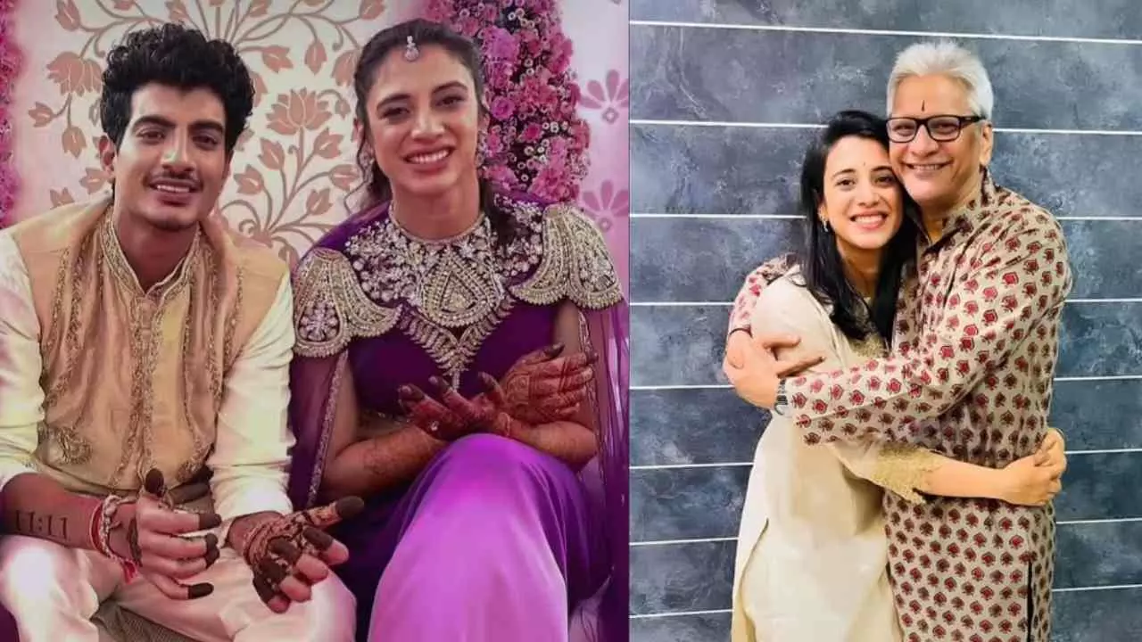 ತಂದೆಗೆ ಅನಾರೋಗ್ಯ, ಸ್ಮೃತಿ ಮಂಧಾನ ವಿವಾಹ ದಿಢೀರ್ ಮುಂದೂಡಿಕೆ ತಂದೆಗೆ ಅನಾರೋಗ್ಯ, ಸ್ಮೃತಿ ಮಂಧಾನ ವಿವಾಹ ದಿಢೀರ್ ಮುಂದೂಡಿಕೆ